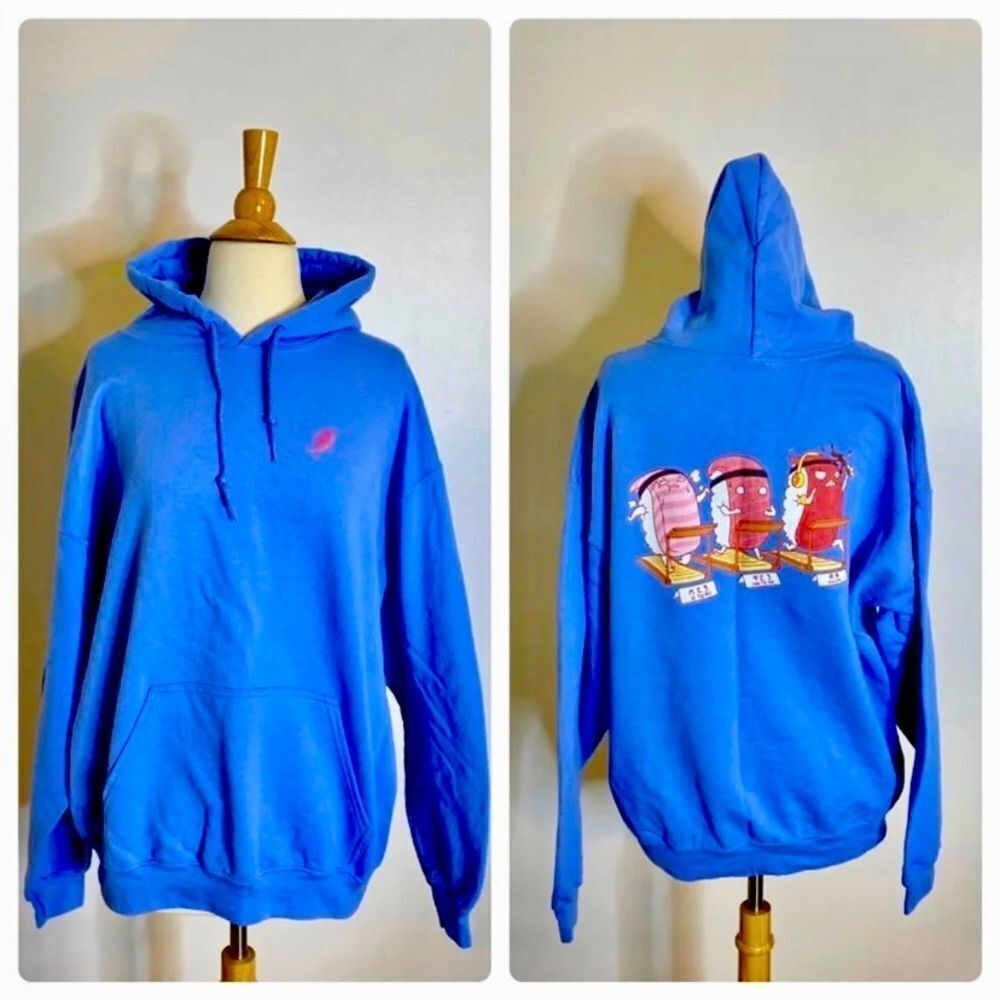 Sushi Workout Hoodie Hooded Sweatshirt